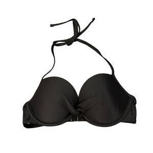 aerie Push Up Underwire Bikini Top - Black 32D